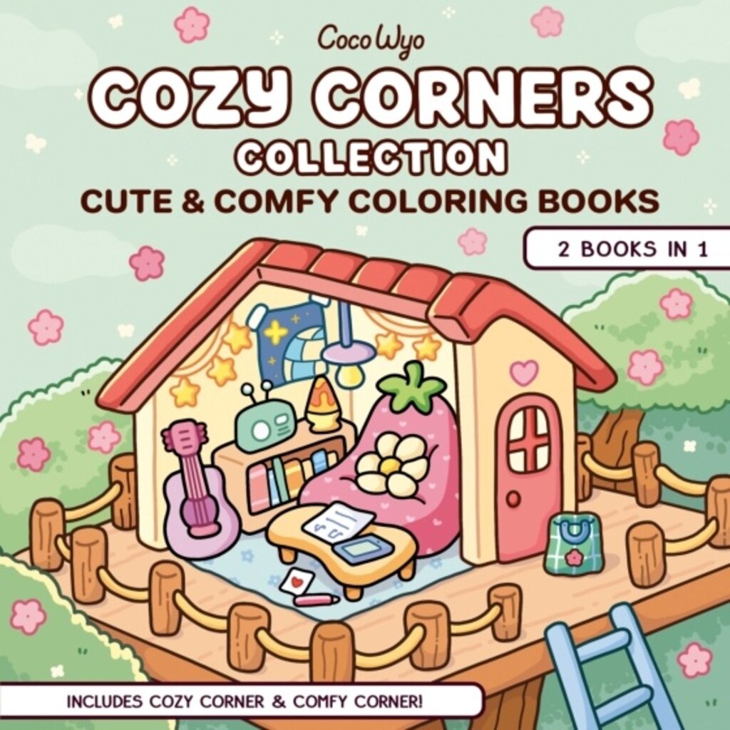 PENGUIN Cozy Corners Collection Coloring Books