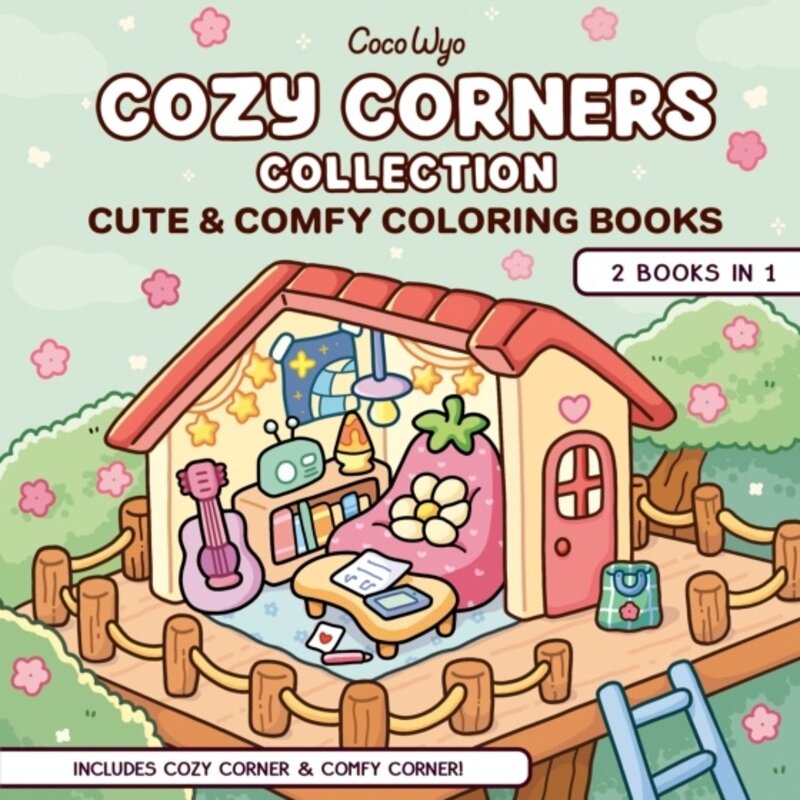 PENGUIN Cozy Corners Collection Coloring Books