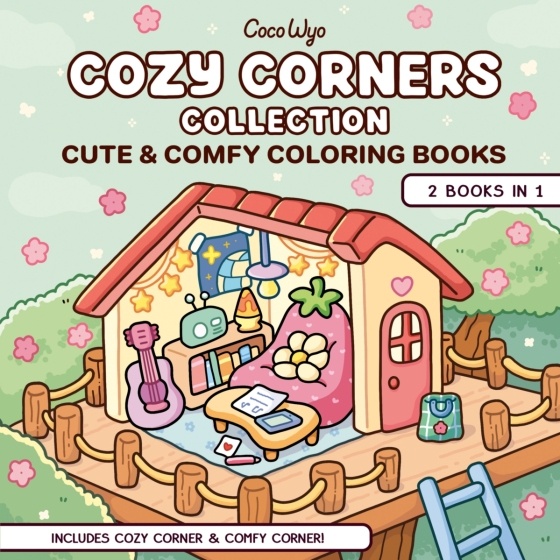 Cozy Corners Collection Coloring Books