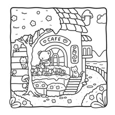 PENGUIN Cozy Corners Collection Coloring Books