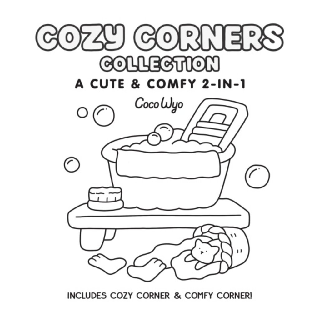 PENGUIN Cozy Corners Collection Coloring Books