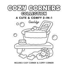 PENGUIN Cozy Corners Collection Coloring Books