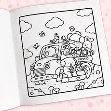 PENGUIN Cozy Cuties Coloring Book