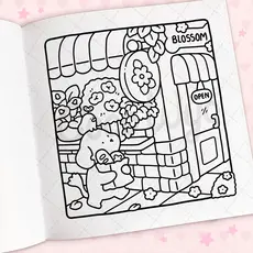 PENGUIN Cozy Cuties Coloring Book