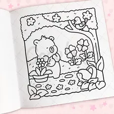 PENGUIN Cozy Cuties Coloring Book
