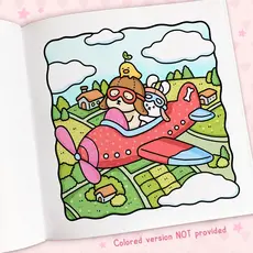 PENGUIN Cozy Cuties Coloring Book