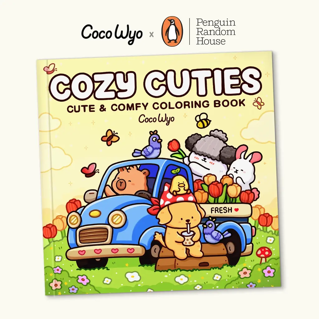 PENGUIN Cozy Cuties Coloring Book