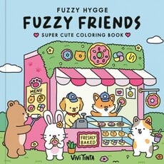PENGUIN Fuzzy Hygge: Fuzzy Friends Coloring Book