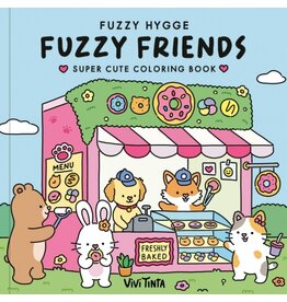 PENGUIN Fuzzy Hygge: Fuzzy Friends Coloring Book
