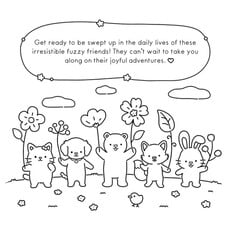 PENGUIN Fuzzy Hygge: Fuzzy Friends Coloring Book