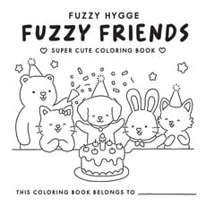 PENGUIN Fuzzy Hygge: Fuzzy Friends Coloring Book