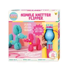 BRIGHT STRIPES Nimble Knitter Flipper-Balloon Animals