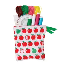 BRIGHT STRIPES Sew Crafty Cottage All-in-One Sewing Box