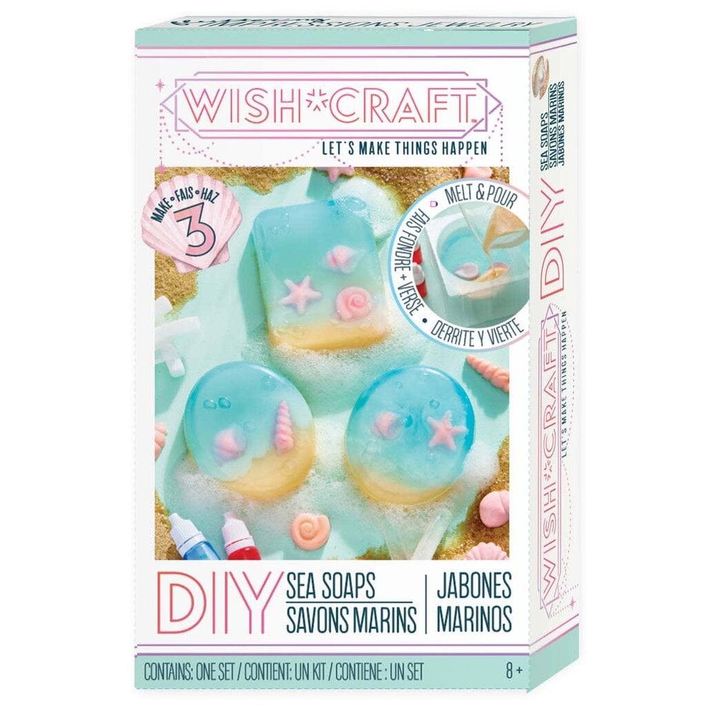 BRIGHT STRIPES DIY Sea Soaps