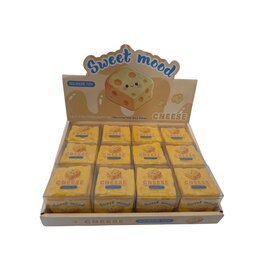 TOY MANIA Crunchy Cheese Squishy (TM)