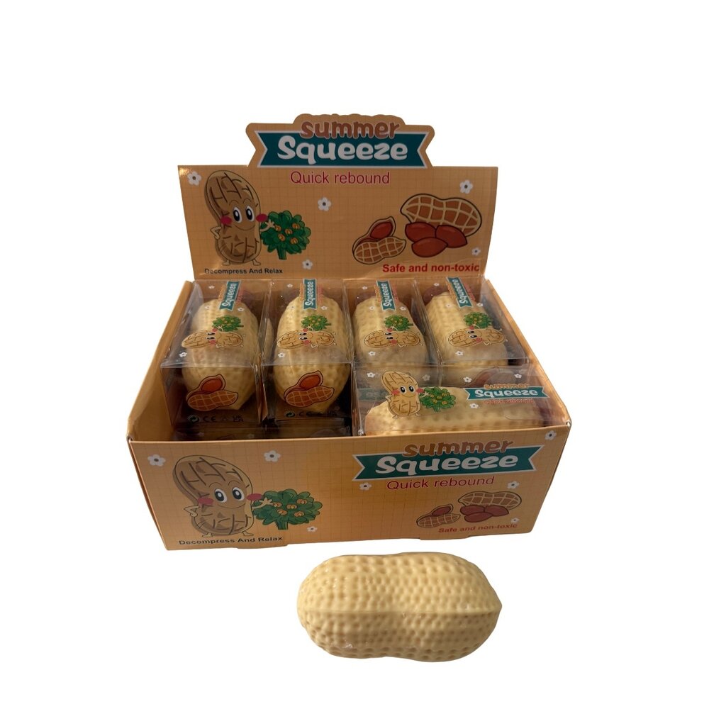 TOY MANIA Crunchy Peanut Squishy (TM)