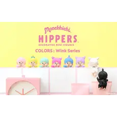 Dreams USA Hippers Monchhichi Pastel Colors Winking