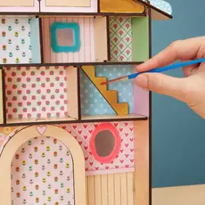 BRIGHT STRIPES DIY Curio Cottage