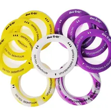 Disc Go! Yellow, White, & Purple Disc GO! w/ Carry Band