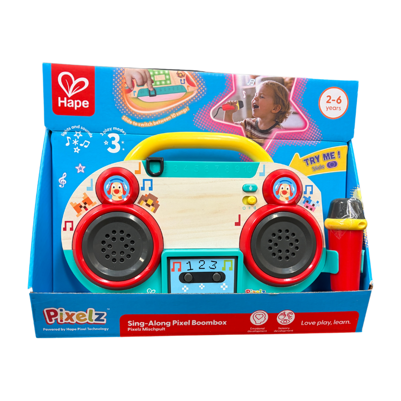 HAPE INTERNATIONAL Pixelz Sing-Along Boombox