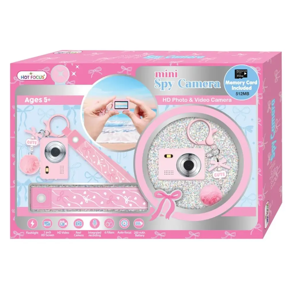 HOT FOCUS Mini Spy Camera - Bowtiful