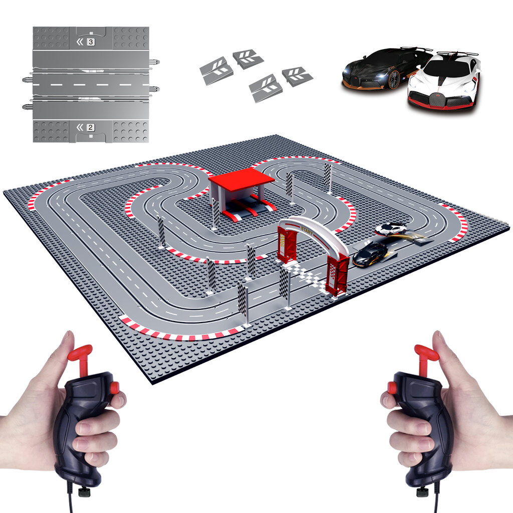 JUPITER CREATIONS Turbo City: World's Smallest Slot Race Large Track