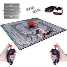 JUPITER CREATIONS Turbo City: World's Smallest Slot Race Large Track