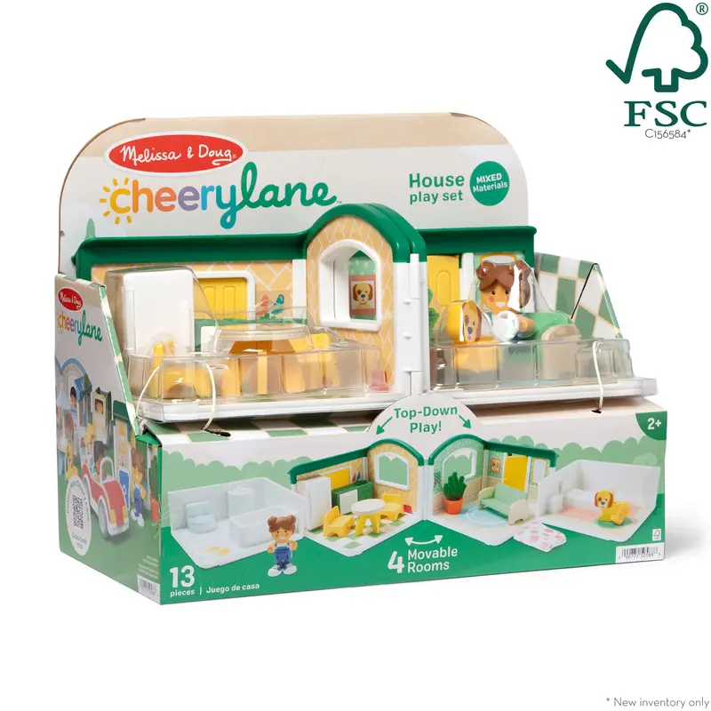 MELISSA & DOUG Cheery Lane House Play Set