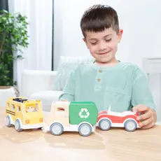 MELISSA & DOUG Cheery Lane Vehicles Play Set
