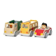 MELISSA & DOUG Cheery Lane Vehicles Play Set