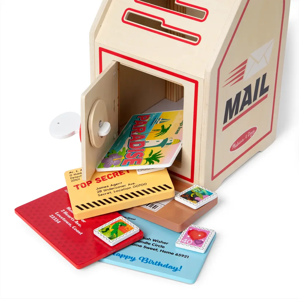 MELISSA & DOUG Stamp & Sort Mailbox Play Set