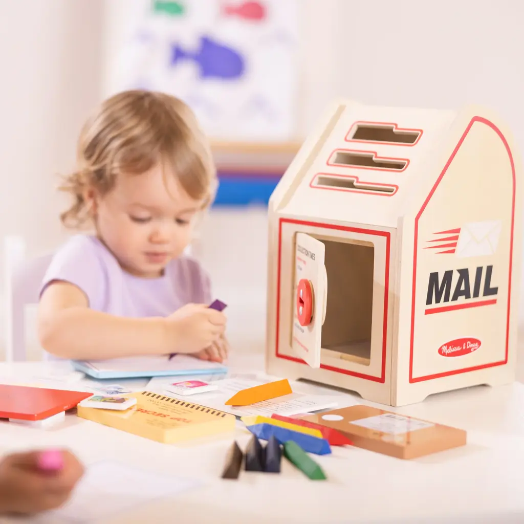 MELISSA & DOUG Stamp & Sort Mailbox Play Set