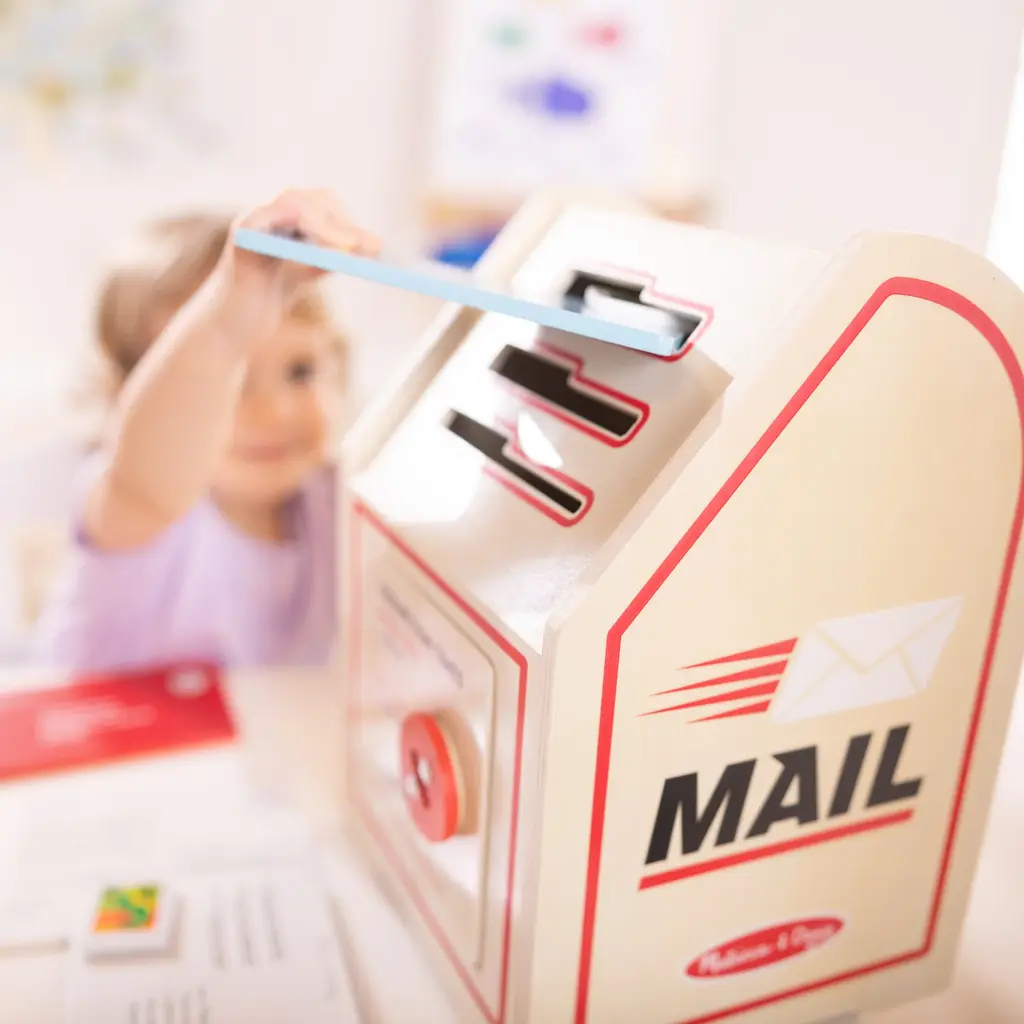 MELISSA & DOUG Stamp & Sort Mailbox Play Set