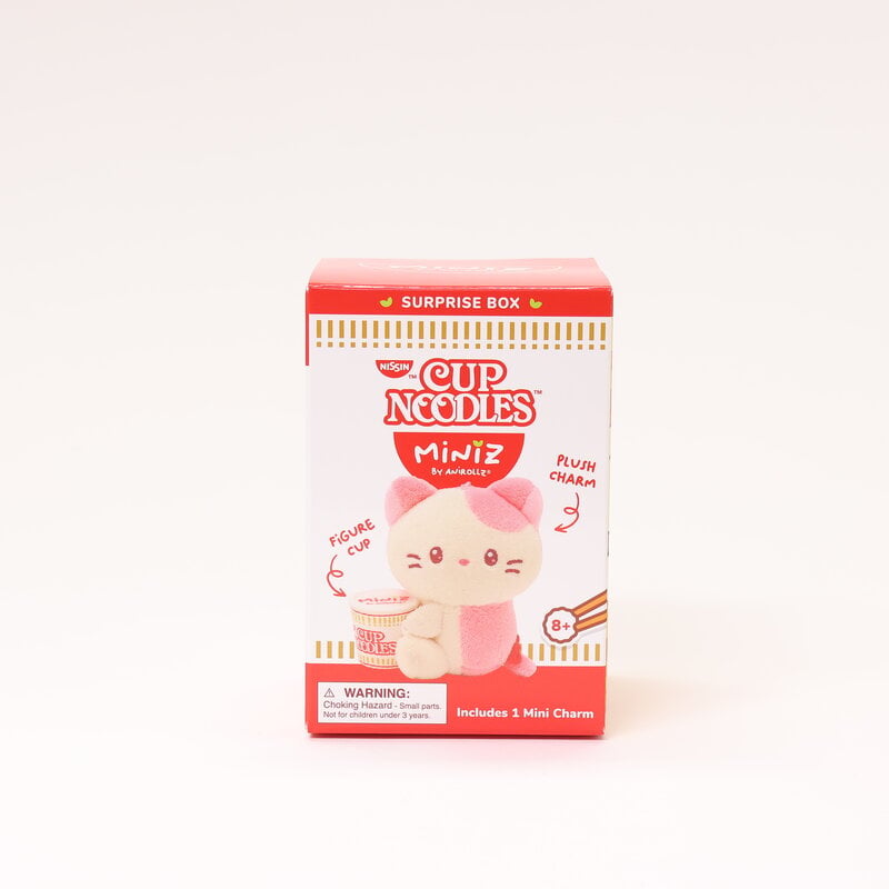 WSLICENSING, INC Nissin Cup Noodles Miniz by Anirollz Surprise Plush Box