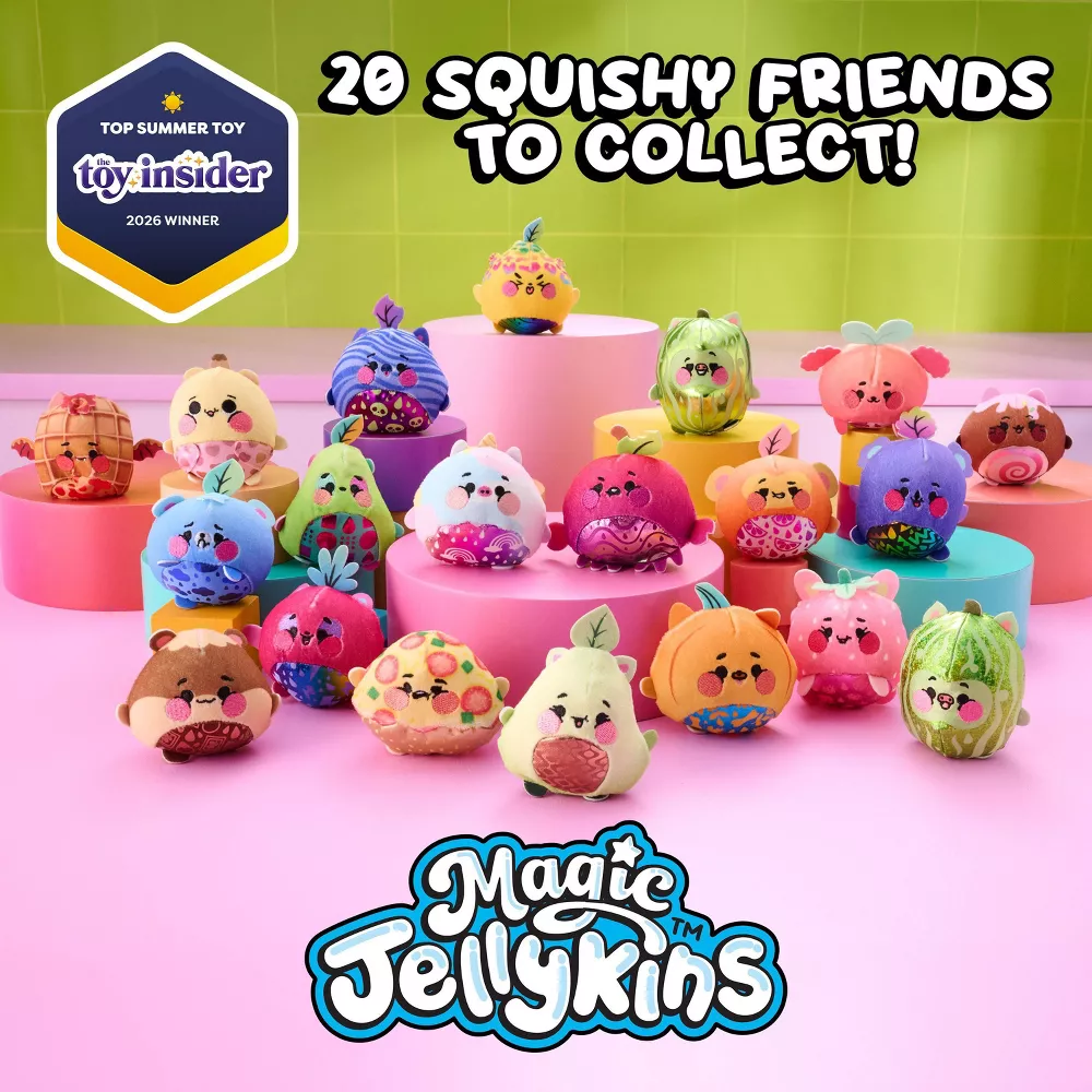 Jellykins Magic Surprise Plush Jar