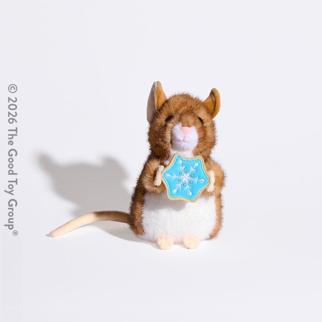 DOUGLAS CUDDLE TOYS Mazel Mouse with Cookie