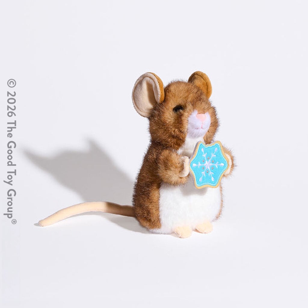 DOUGLAS CUDDLE TOYS Mazel Mouse with Cookie