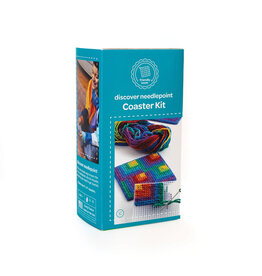 HARRISVILLE Discover Needlepoint Coaster Kit
