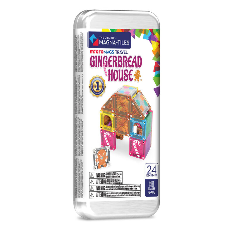 VALTECH microMAGS Gingerbread House Travel 24 pc Set