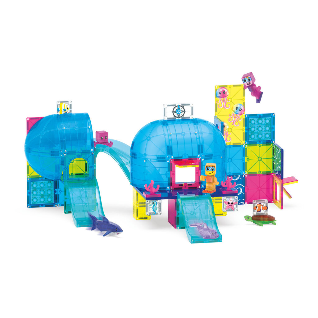 VALTECH Magna-Tiles Undersea Adventure 58 pc Set