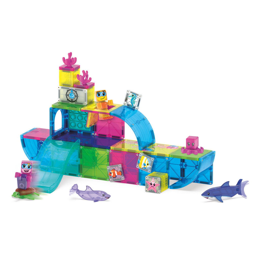 VALTECH Magna-Tiles Undersea Adventure 58 pc Set