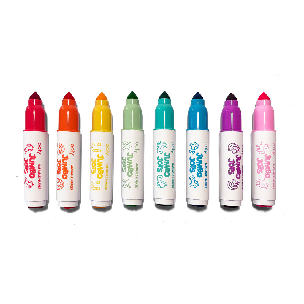OOLY Jumbo Jots 8 Dual Tip Unicorn Markers