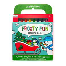 OOLY Frosty Fun Coloring Book Carry-Along