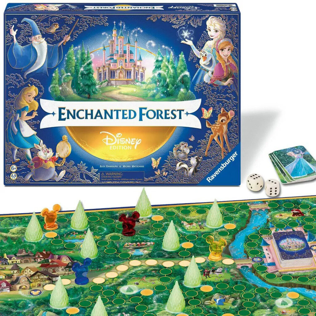 RAVENSBURGER Enchanted Forest Disney Edition Board Game