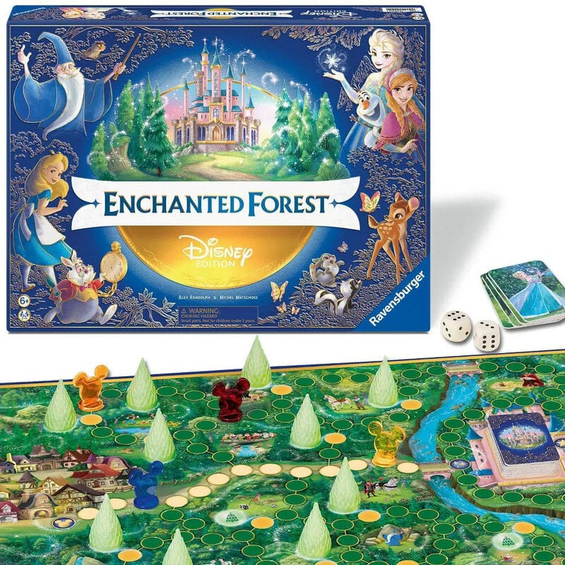 RAVENSBURGER Enchanted Forest Disney Edition Board Game