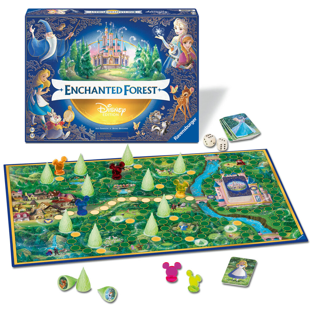 RAVENSBURGER Enchanted Forest Disney Edition Board Game