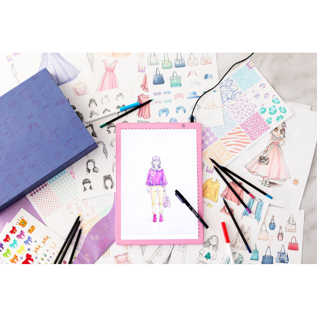 SPEEDY MONKEY Sycamore Stylist's Workshop with LED Light Pad
