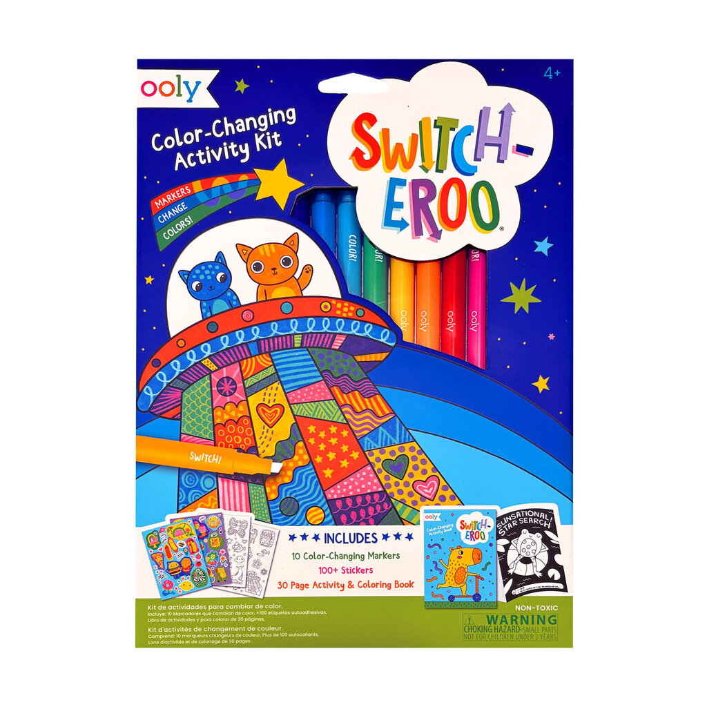 OOLY Switch-Eroo Color Changing Activity Kit