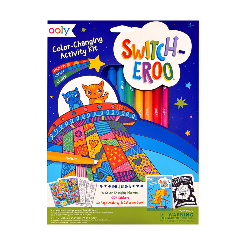 OOLY Switch-Eroo Color Changing Activity Kit