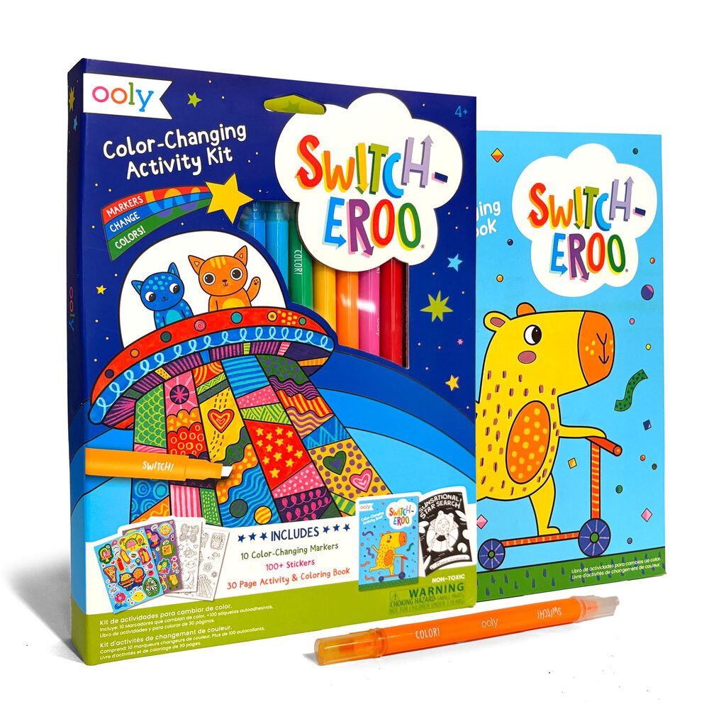 OOLY Switch-Eroo Color Changing Activity Kit